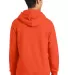 Port & Co PC850H mpany   Fan Favorite Fleece Pullo Orange back view