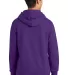 Port & Co PC850H mpany   Fan Favorite Fleece Pullo Team Purple back view
