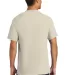 Port & Company PC61PT Tall Essential Pocket Tee in Natural back view