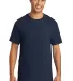 Port & Company PC61PT Tall Essential Pocket Tee in Navy front view