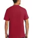 Port & Company PC61PT Tall Essential Pocket Tee in Red back view
