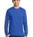 Port & Co PC61LSPT mpany   Tall Long Sleeve Essent Royal front view