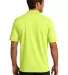 Port & Company KP55T Tall Core Blend Jersey Knit P Safety Green back view