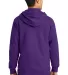 Port & Co PC850ZH mpany   Fan Favorite Fleece Full Team Purple back view