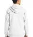 Port & Co PC850ZH mpany   Fan Favorite Fleece Full White back view