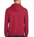 Port & Company PC90HT Tall Essential Fleece Pullov Red back view