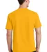 Port & Co PC450 Fan Favorite Tee Bright Gold back view