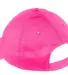 Port & Company YCP80 - Youth Six-Panel Twill Cap Neon Pink back view