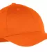 Port & Company YCP80 - Youth Six-Panel Twill Cap Orange front view