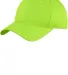 Port & Co C914 mpany   Six-Panel Unstructured Twil Lime front view
