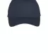 Port & Co C914 mpany   Six-Panel Unstructured Twil True Navy front view