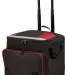 Port & Co BG119 Port Authority   Rolling Cooler Red front view