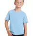 Port & Company PC450Y Youth Fan Favorite Tee Light Blue front view
