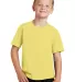 Port & Company PC450Y Youth Fan Favorite Tee Yellow front view