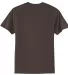 Port & Co PC55T mpany   Tall Core Blend Tee Brown back view