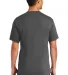 Port & Co PC55T mpany   Tall Core Blend Tee Charcoal back view