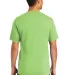 Port & Co PC55T mpany   Tall Core Blend Tee Lime back view