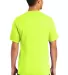 Port & Co PC55T mpany   Tall Core Blend Tee Safety Green back view