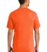 Port & Co PC55T mpany   Tall Core Blend Tee Safety Orange back view