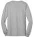 Port & Co PC55LST mpany   Tall Long Sleeve Core Bl Ash back view