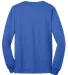 Port & Co PC55LST mpany   Tall Long Sleeve Core Bl Royal back view