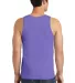 Port & Co PC099TT mpany   Pigment-Dyed Tank Top Amethyst back view