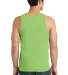 Port & Co PC099TT mpany   Pigment-Dyed Tank Top Limeade back view