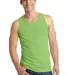 Port & Co PC099TT mpany   Pigment-Dyed Tank Top Limeade front view
