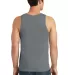 Port & Co PC099TT mpany   Pigment-Dyed Tank Top Pewter back view