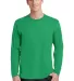 Port & Company PC450LS Long Sleeve Fan Favorite Te Athletic Kelly front view