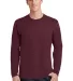 Port & Company PC450LS Long Sleeve Fan Favorite Te Athletic Mar front view