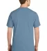 Port & Co PC099P mpany   Pigment-Dyed Pocket Tee Mist back view