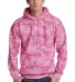 Port & Co PC78HC mpany   Core Fleece Camo Pullover Pink Camo front view