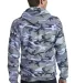 Port & Co PC78HC mpany   Core Fleece Camo Pullover Woodlnd Blu Ca back view