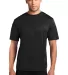 Port & Company PC380 Performance Tee in Jet black front view