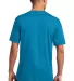 Port & Company PC380 Performance Tee in Neon blue back view