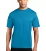 Port & Company PC380 Performance Tee in Neon blue front view