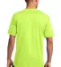 Port & Company PC380 Performance Tee in Neon yellow back view
