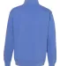 Comfort Colors Quarter Zip 1580 Sweatshirt Flo Blue back view