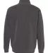 Comfort Colors Quarter Zip 1580 Sweatshirt Pepper back view
