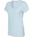 Comfort Colors 3199 Women's V-Neck Tee Chambray side view