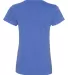 Comfort Colors 3199 Women's V-Neck Tee Flo Blue back view
