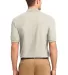 Port Authority K500ES    Extended Size Silk Touch  Light Stone back view