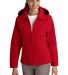 Port Authority L764    Ladies Legacy  Jacket in Red/dark navy front view