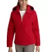 Port Authority L764    Ladies Legacy  Jacket Red/Dark Navy front view