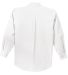 Port Authority TLS608    Tall Long Sleeve Easy Car in White/ltstone backFlat view
