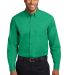 Port Authority TLS608    Tall Long Sleeve Easy Car in Court green front view
