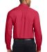 Port Authority TLS608    Tall Long Sleeve Easy Car in Red back view