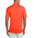Port Authority K540    Silk Touch Performance Polo Neon Orange back view