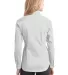 Port Authority L646    Ladies Stretch Poplin Shirt White back view